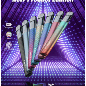 MEHA魅嗨電子煙五代主機|電池450mAh 3檔功率調節【6種可選】