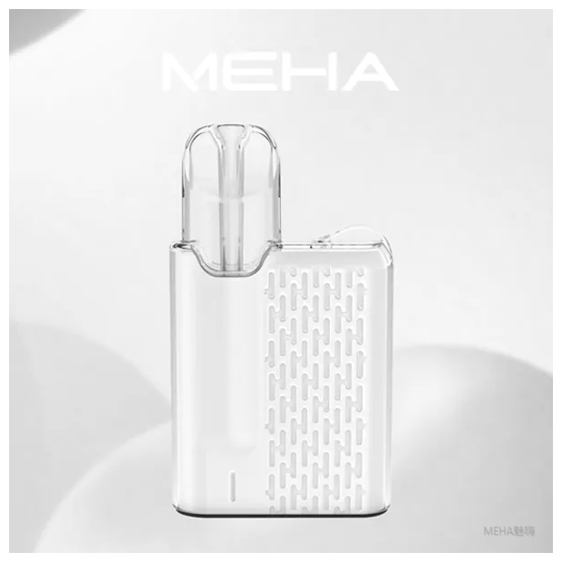 【絲綢白】魅嗨方形主機｜Meha Angel Mini方形主機 適配5代煙彈 #嚴選正貨#