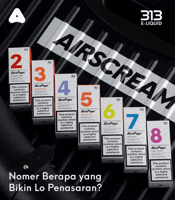 AIRSCREAM AIRSPOPS 313 數字電子煙小煙油:圖片 3